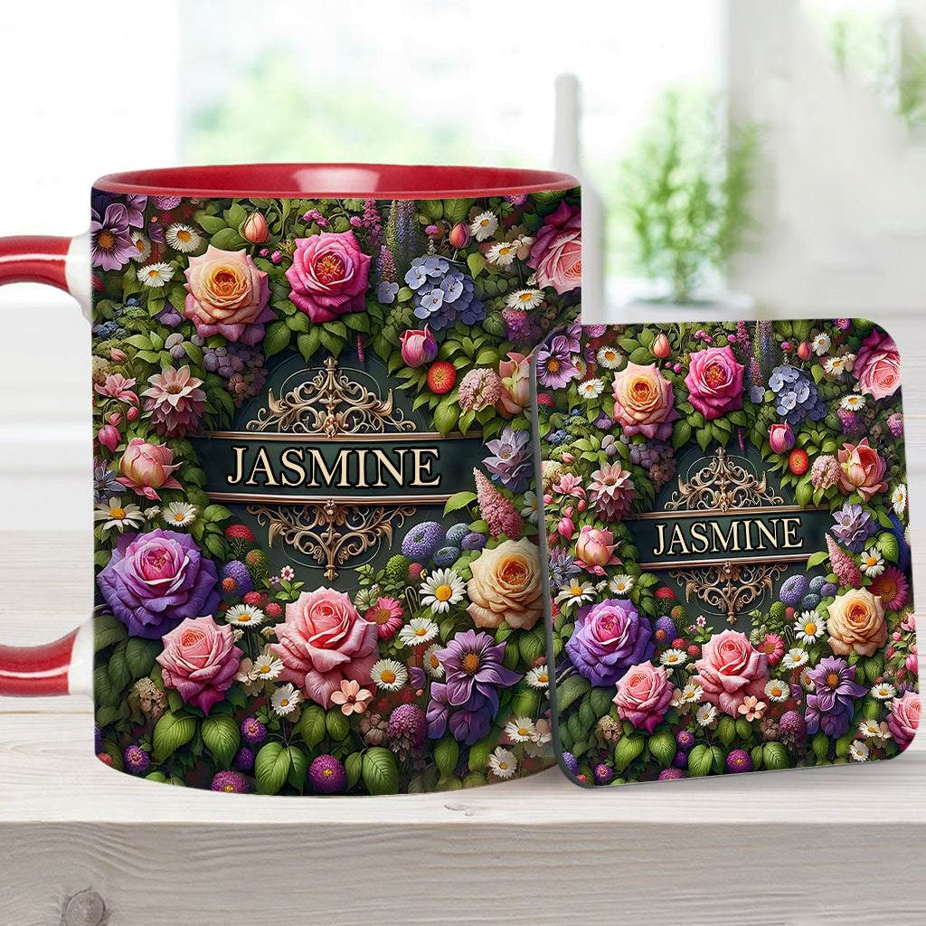 Welcome To My Garden - Personalized Gardening Accent Mug