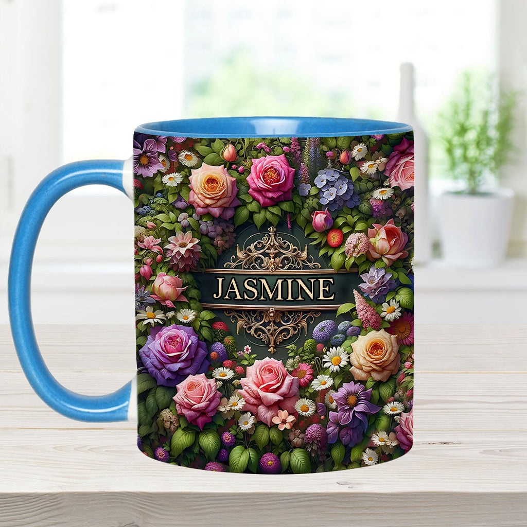 Welcome To My Garden - Personalized Gardening Accent Mug