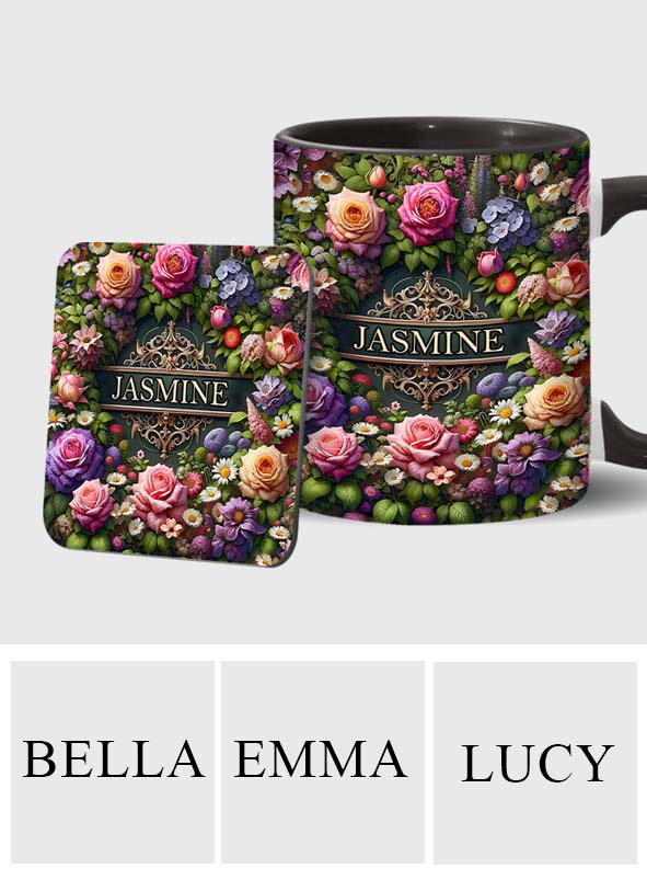 Welcome To My Garden - Personalized Gardening Accent Mug