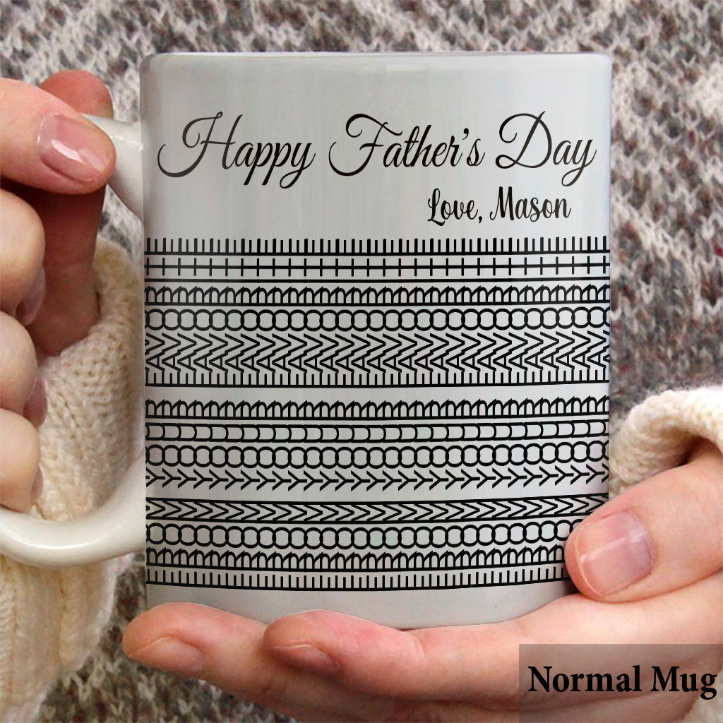 Best Dad Ever - Personalized Father Mug