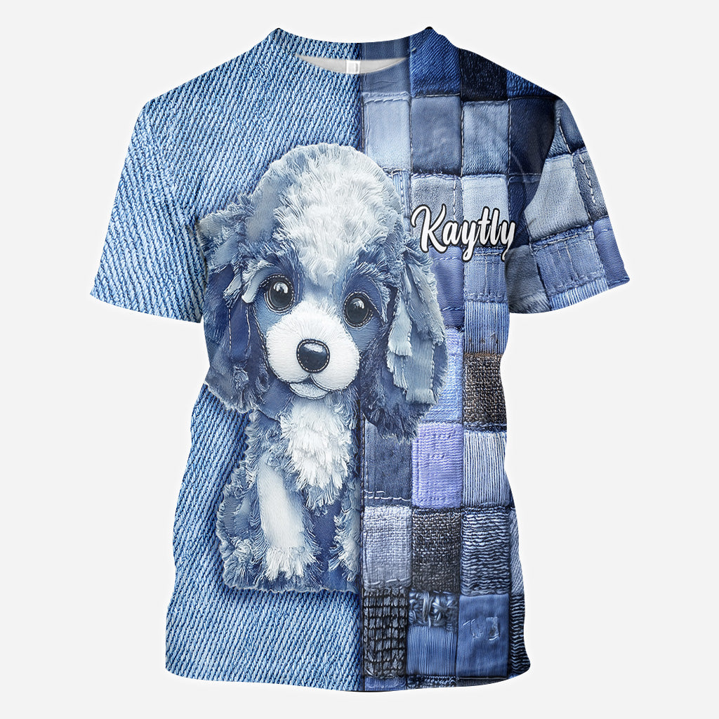 Love Poodle - Personalized Dog All Over Shirt