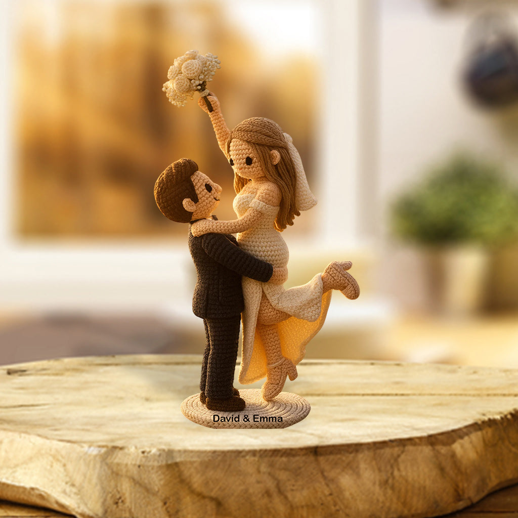 I'm Yours No Returns Or Refunds - Personalized Couple Custom Shaped Acrylic Plaque