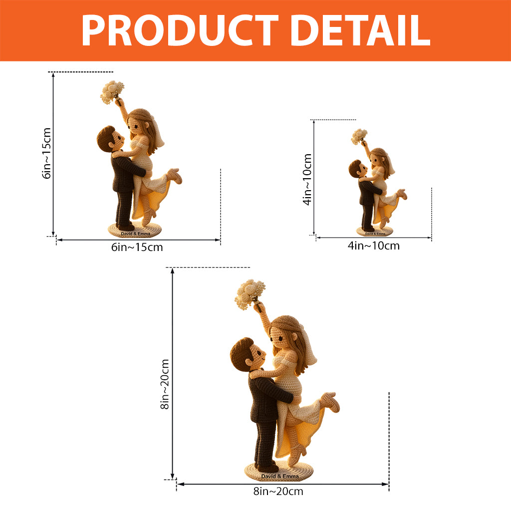 I'm Yours No Returns Or Refunds - Personalized Couple Custom Shaped Acrylic Plaque