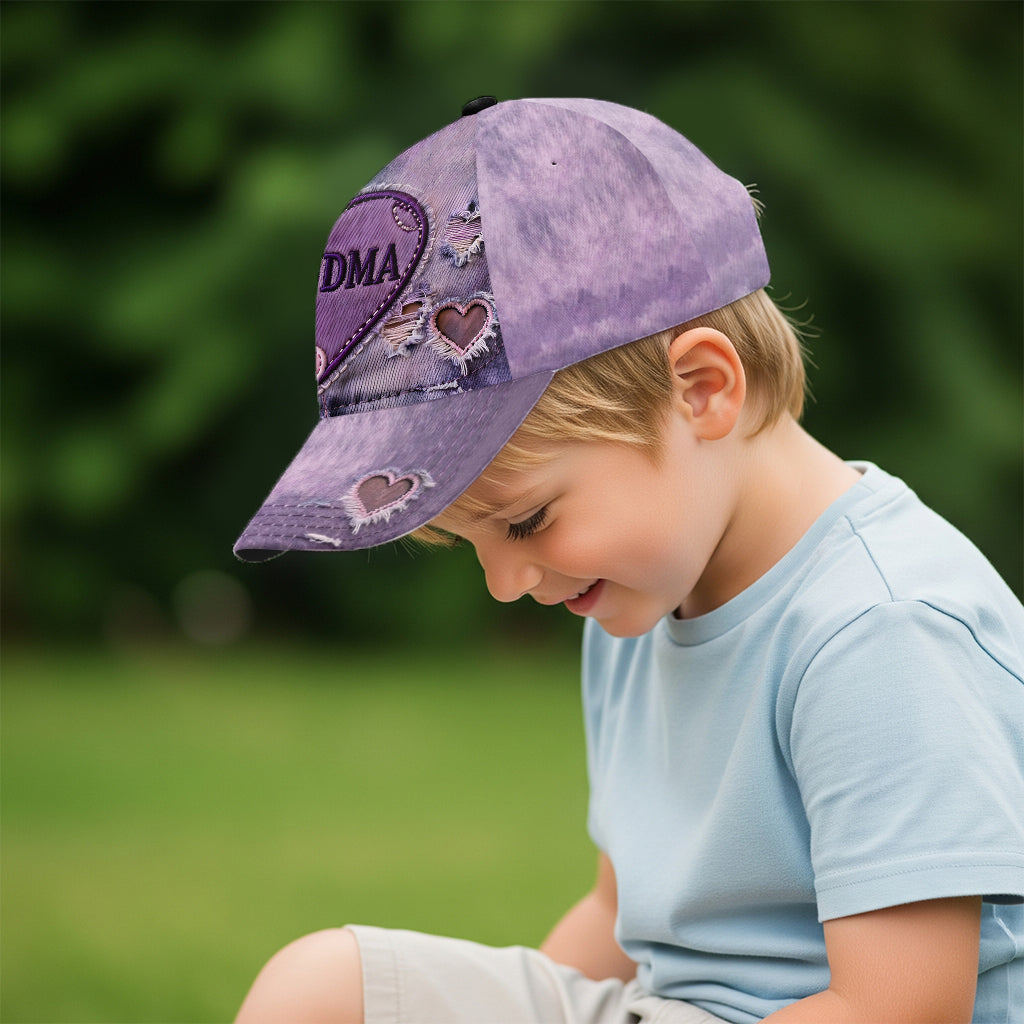 Grandma's Hearts - Personalized Grandma Classic Cap