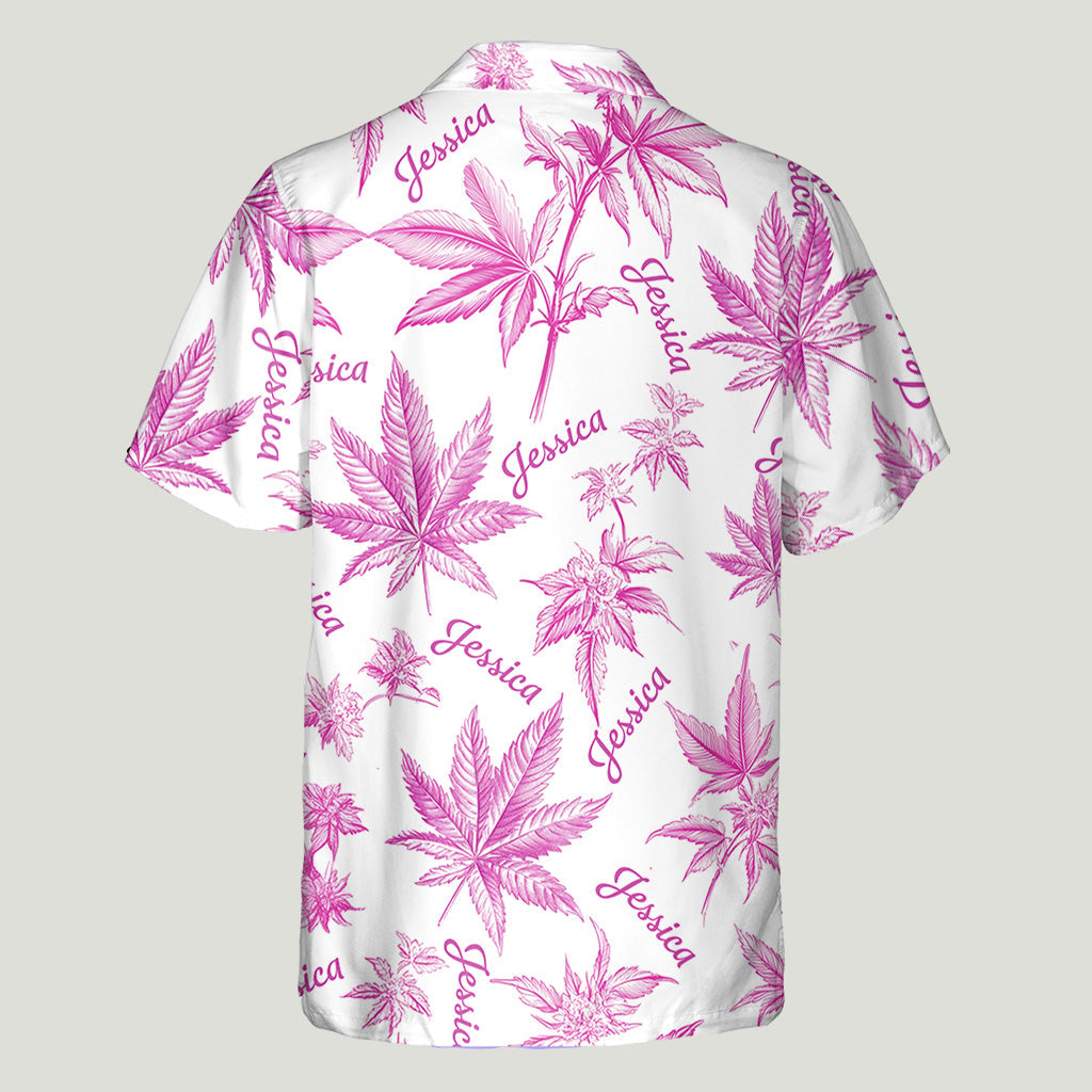 Get High - Personalized Weed Hawaiian Shirt