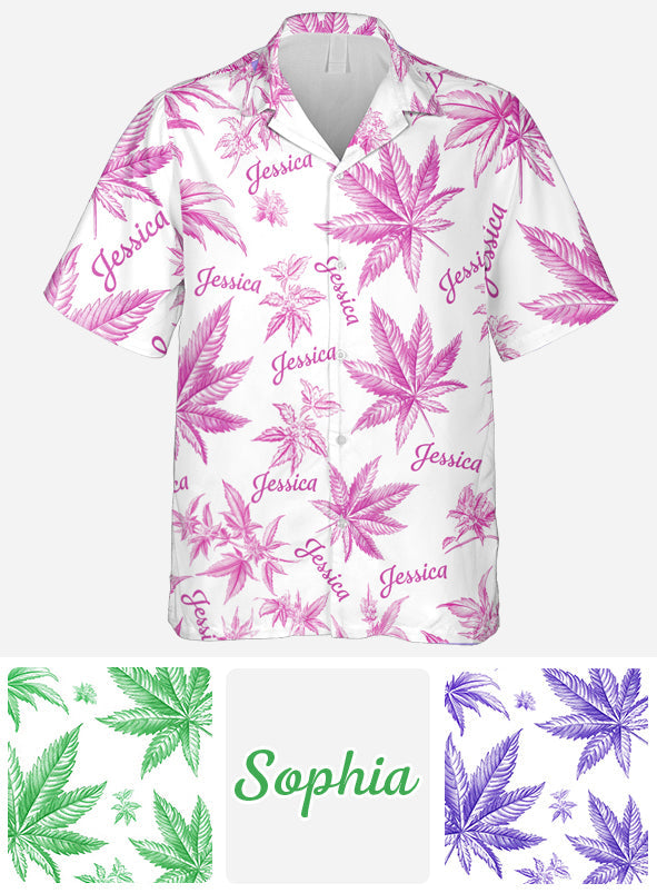 Get High - Personalized Weed Hawaiian Shirt