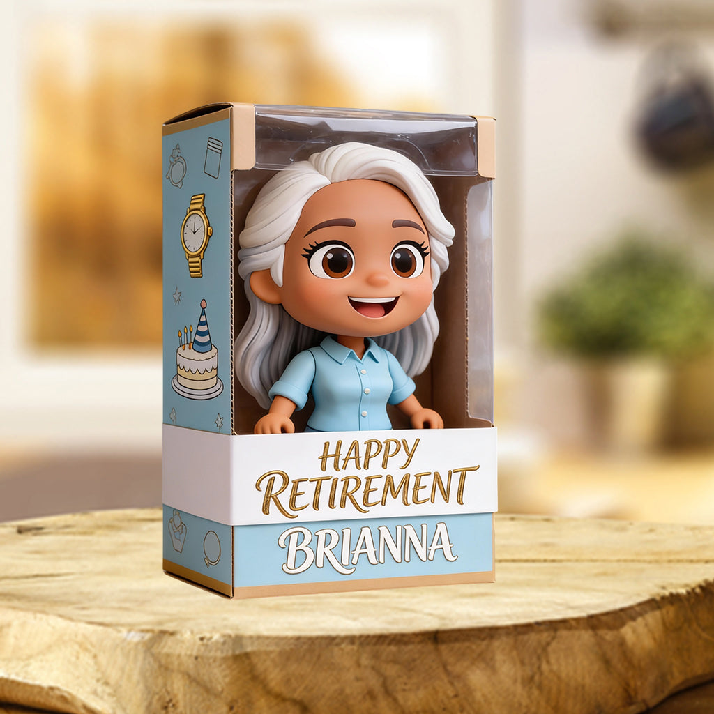 Happy Retirement - Personalized Retired Custom Shaped Acrylic Plaque