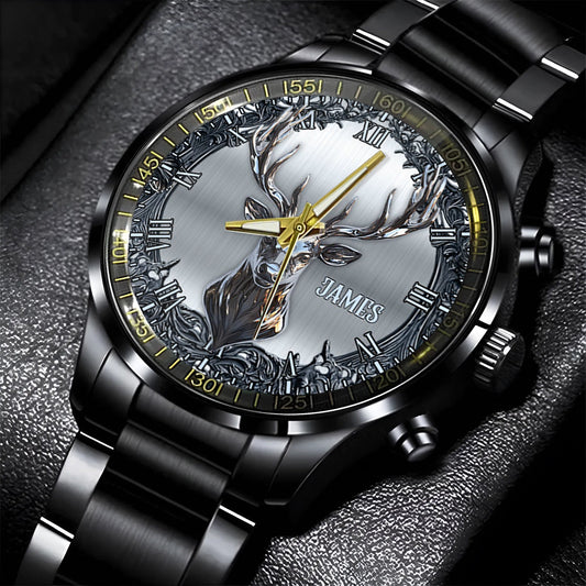 The Hunter's Pour - Personalized Hunting Hand Watch