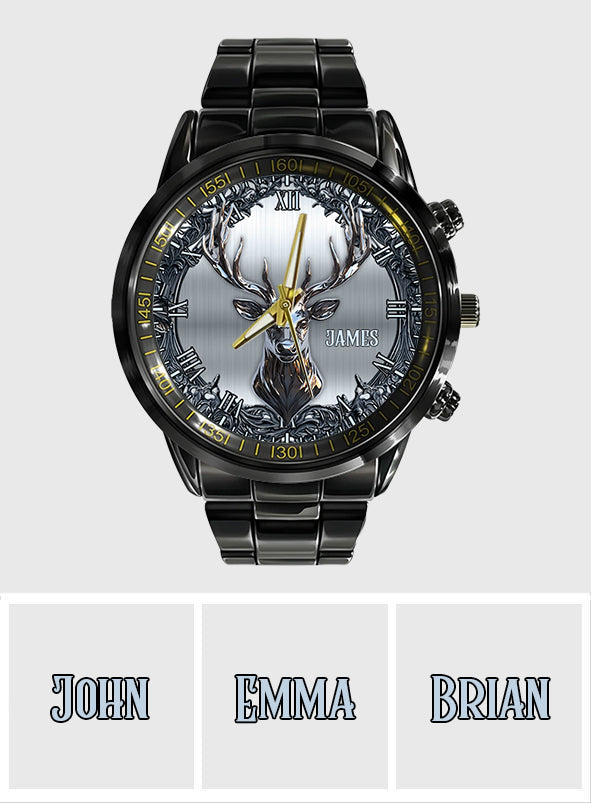 The Hunter's Pour - Personalized Hunting Hand Watch
