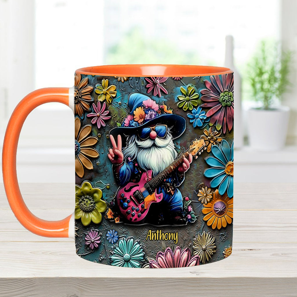 Hippie Gnome - Personalized Hippie Accent Mug