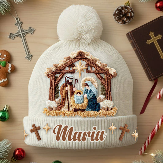 Believe - Personalized Christian Beanie Hat