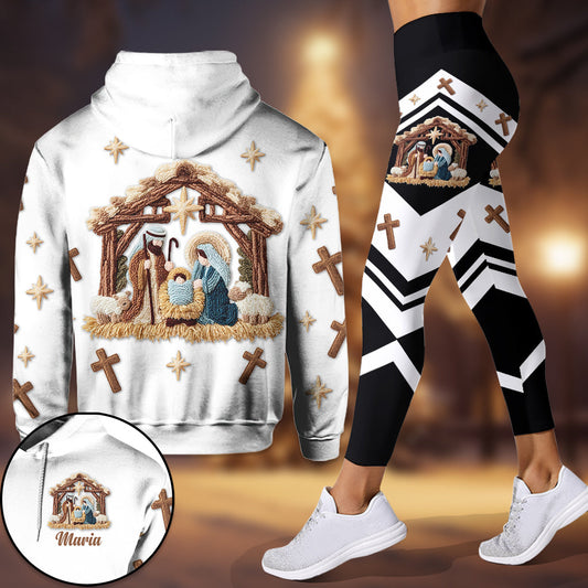 Believe - Personalized Christian Hoodie and Leggings