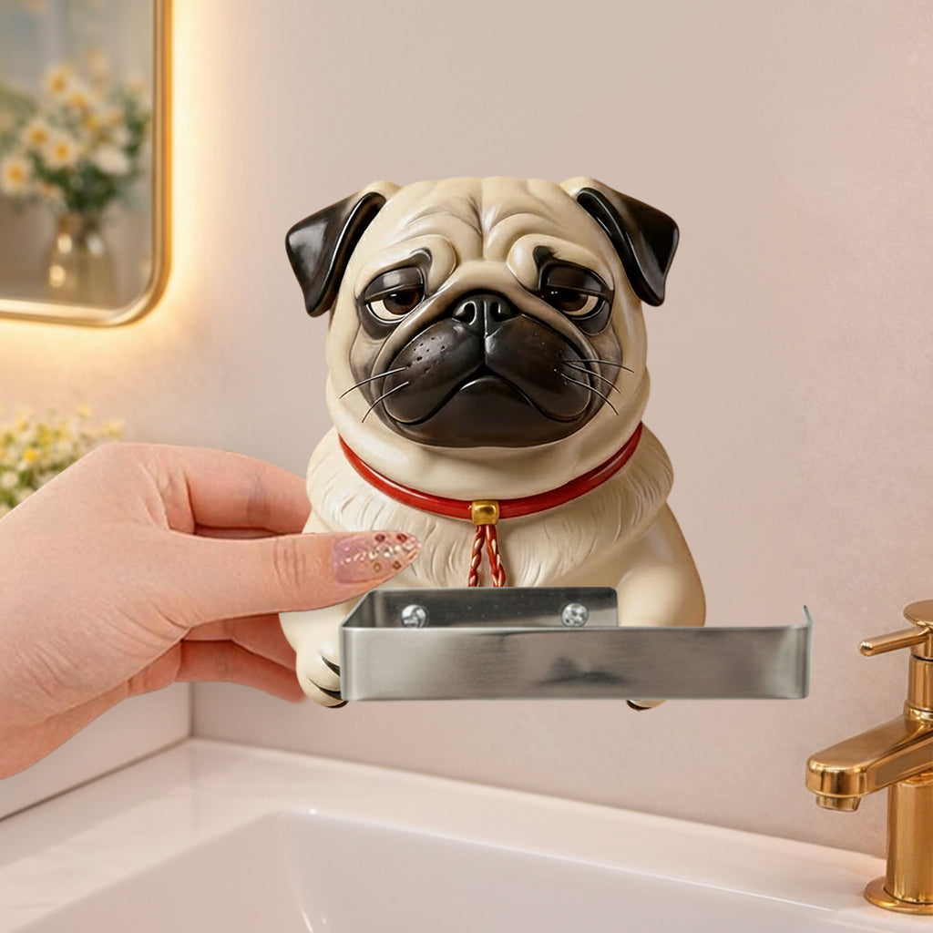 Custom From Any Photo - Personalized Dog Toilet Paper Holder