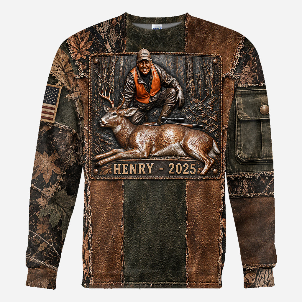 Born To Hunt - Personalized Hunting All Over Shirt