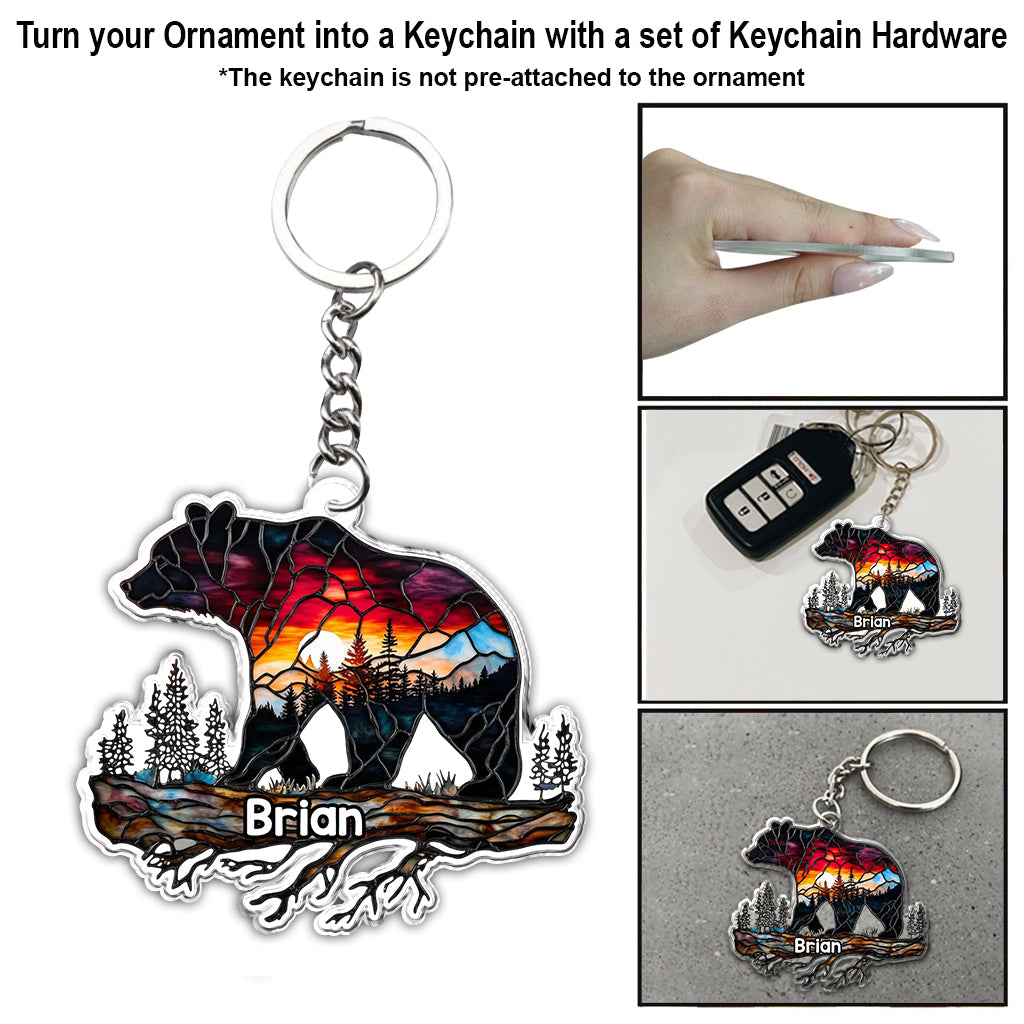 Animal Christmas - Personalized Hunting Ornament