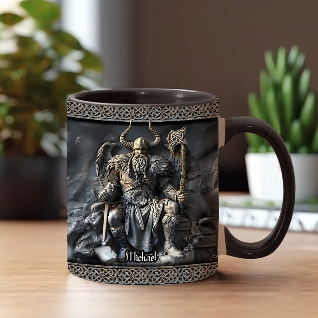 Viking - Personalized Viking Accent Mug