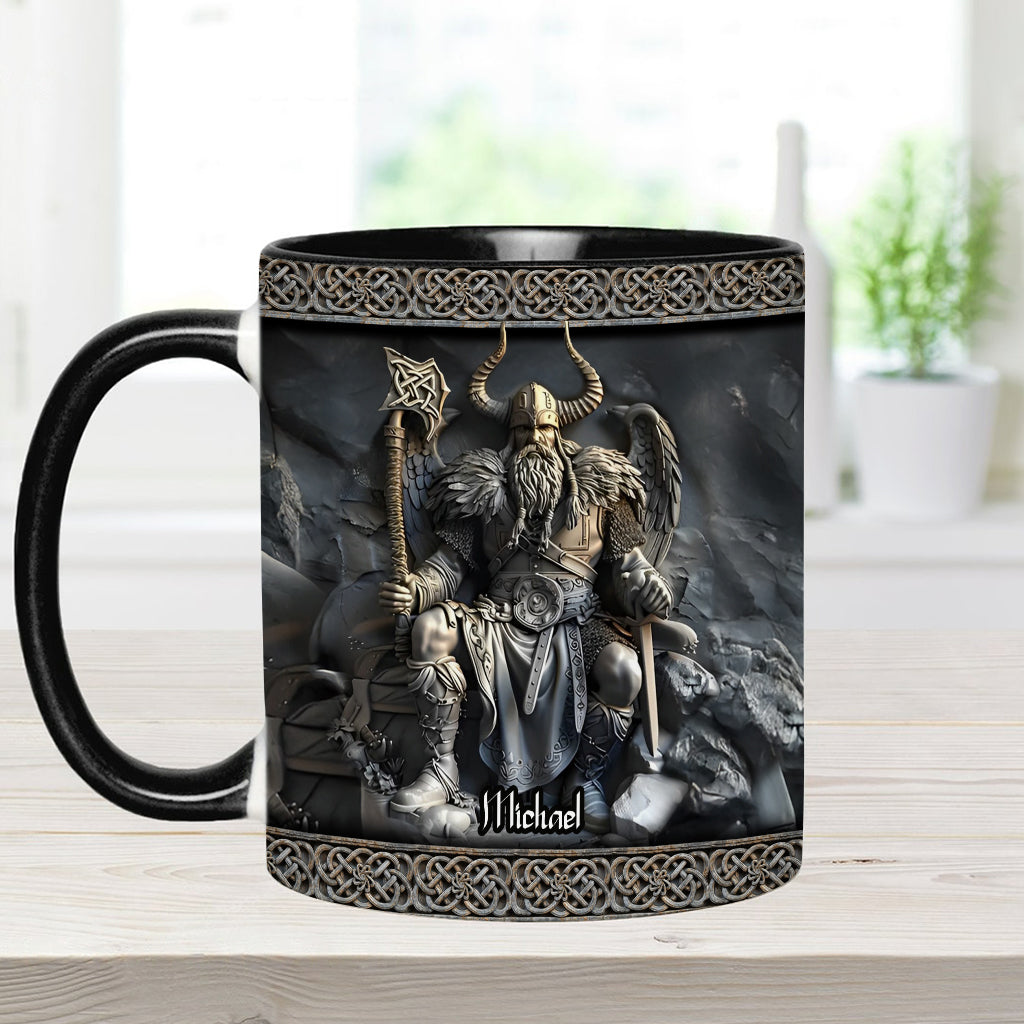 Viking - Personalized Viking Accent Mug