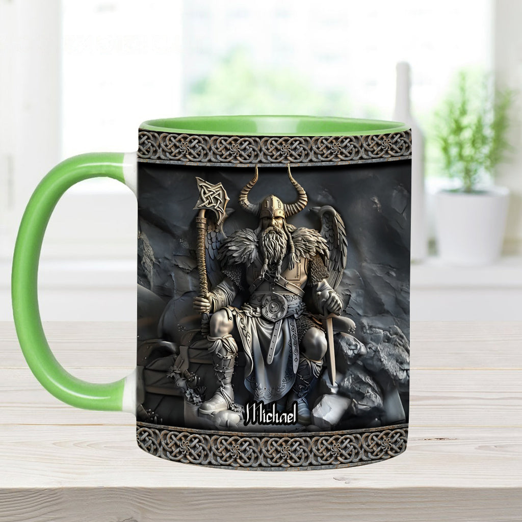 Viking - Personalized Viking Accent Mug
