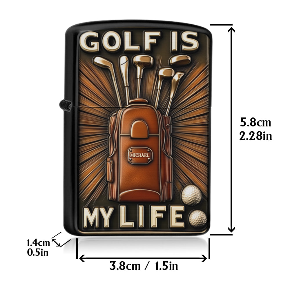 Golf Is My Life - Personalized Golf Lighter