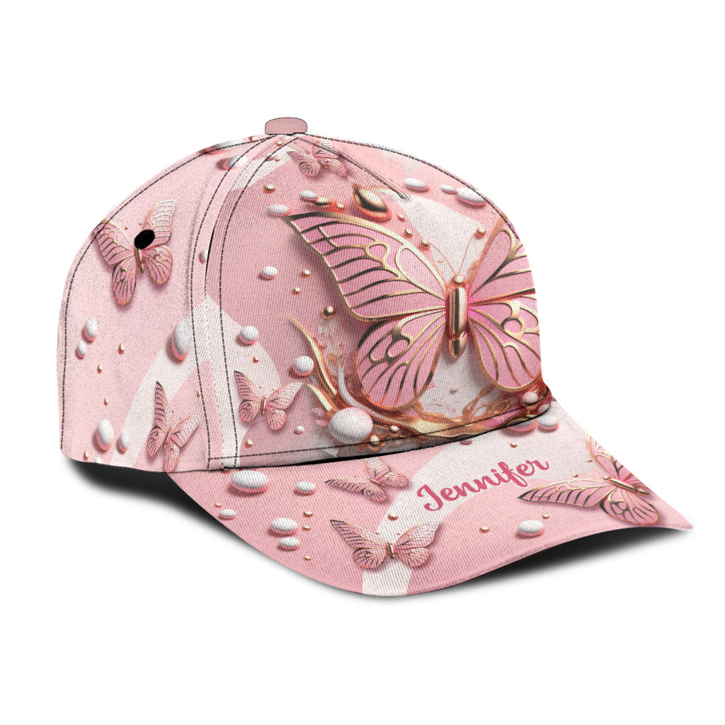 Love Butterflies - Personalized Butterfly Classic Cap