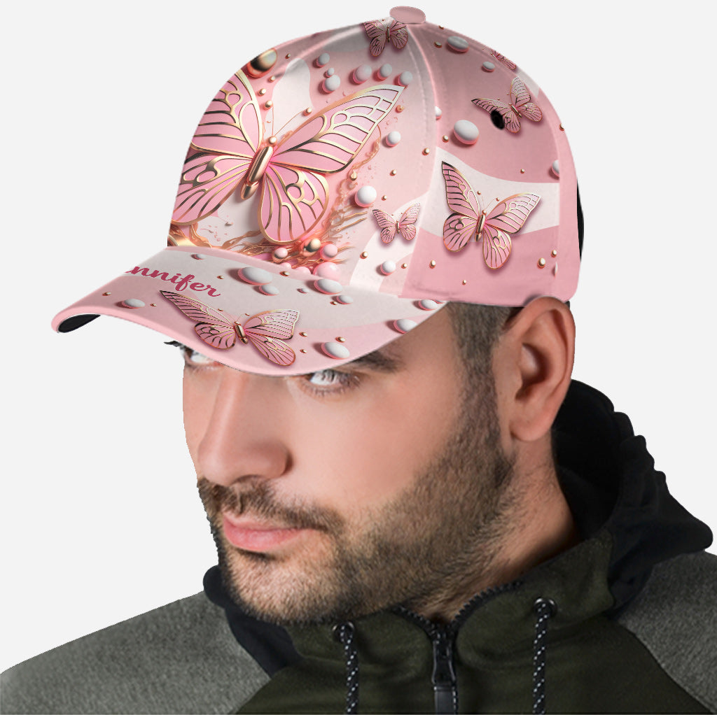 Love Butterflies - Personalized Butterfly Classic Cap