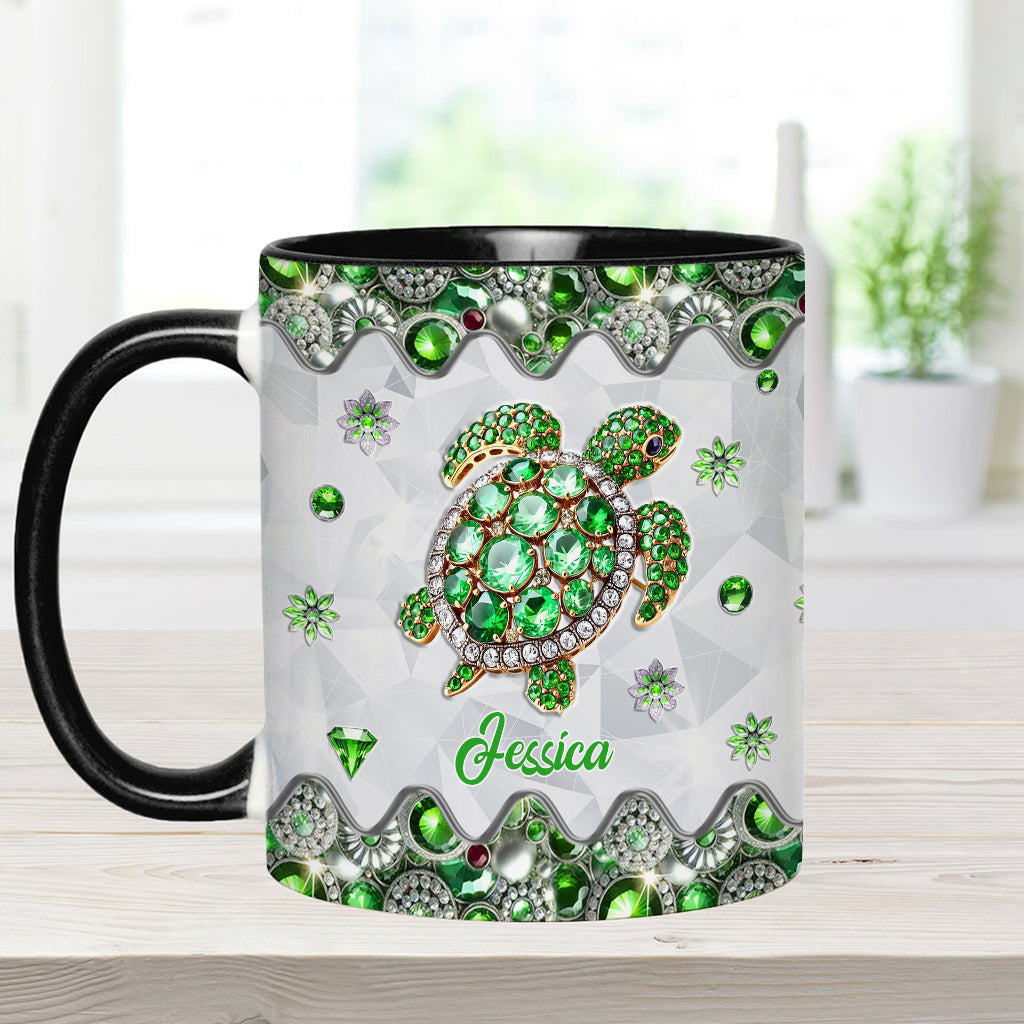 Love Turtles - Personalized Turtle Accent Mug