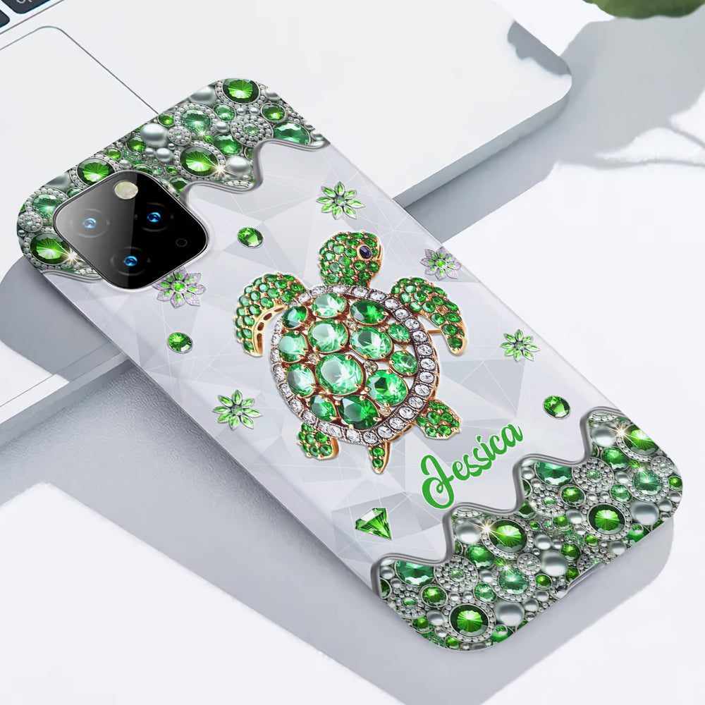 Love Turtles - Personalized Turtle Full Print Phone Case