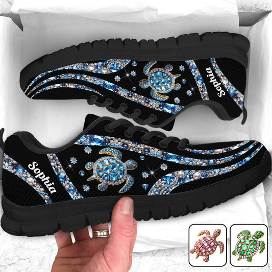 Love Turtles - Personalized Turtle Sneakers
