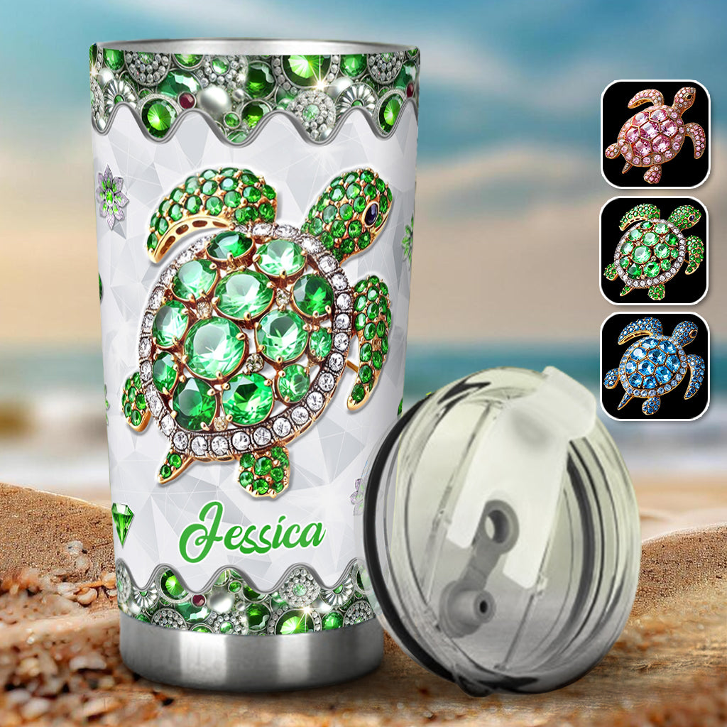 Love Turtles - Personalized Turtle Tumbler