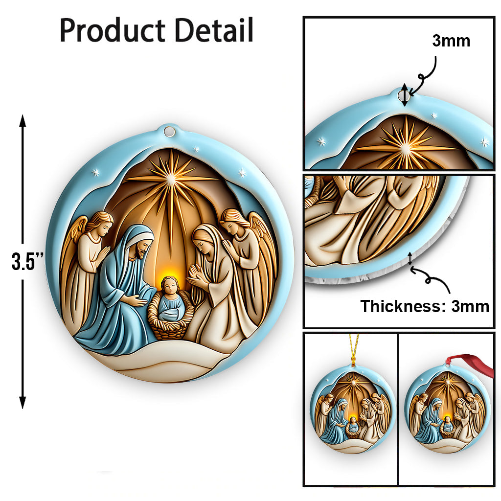 Nativity - Christian Ornament