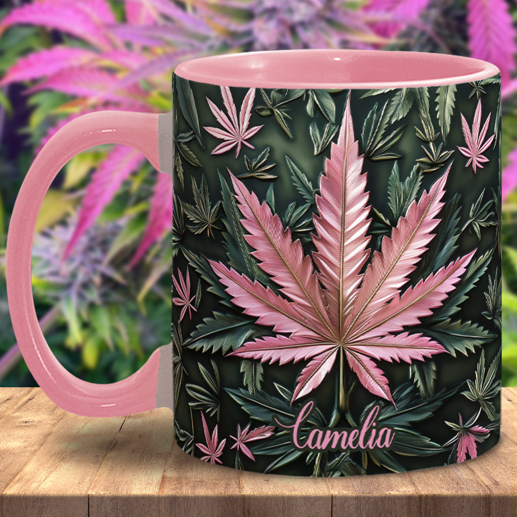 Stoner Chick - Personalized Weed Accent Mug