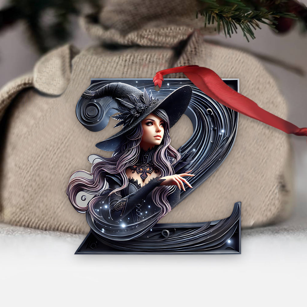 Witch Letter - Personalized Witch Ornament