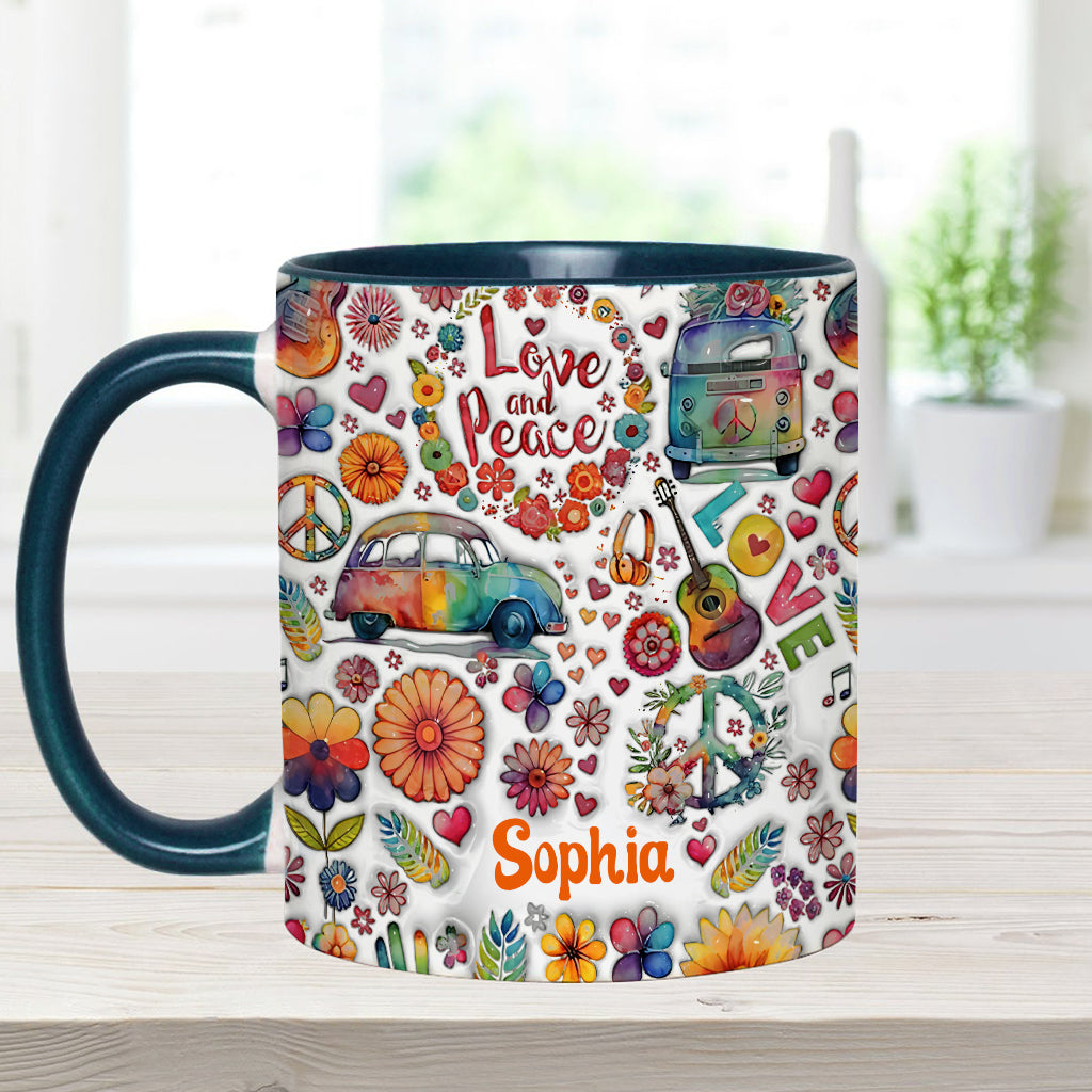 Hippie Soul - Personalized Hippie Accent Mug
