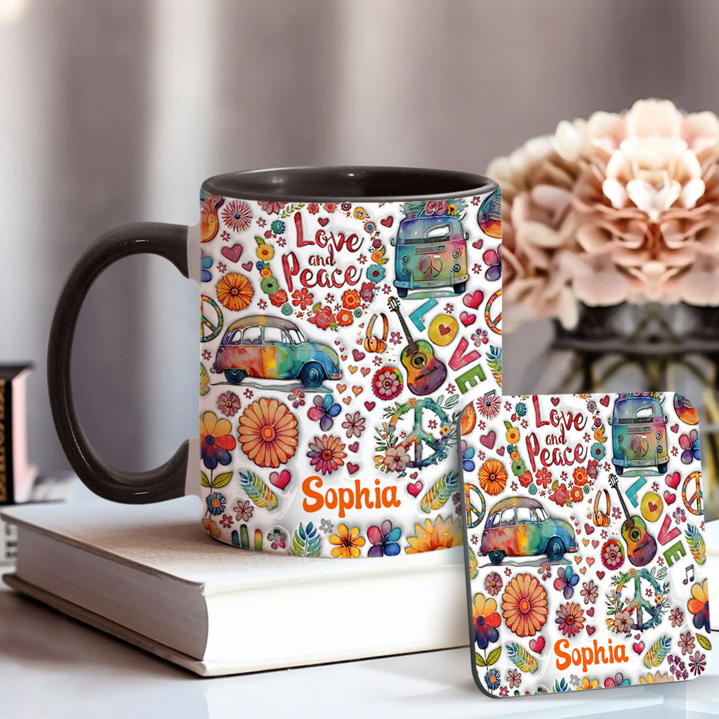 Hippie Soul - Personalized Hippie Accent Mug