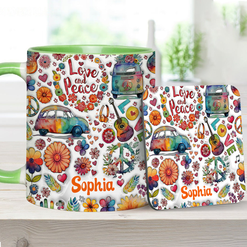 Hippie Soul - Personalized Hippie Accent Mug