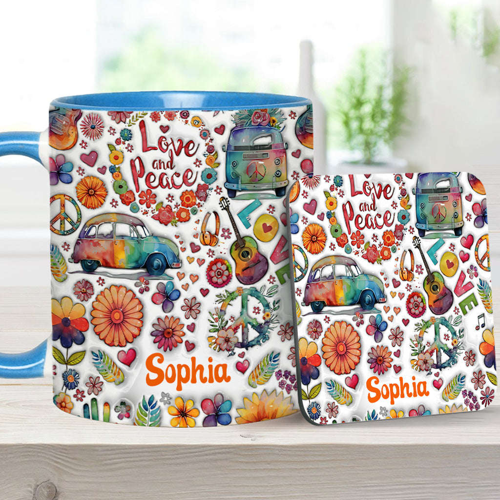 Hippie Soul - Personalized Hippie Accent Mug