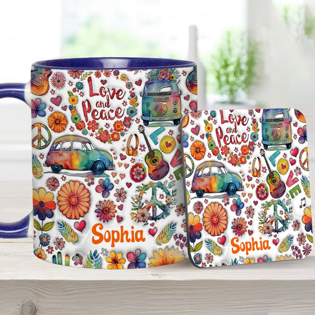 Hippie Soul - Personalized Hippie Accent Mug