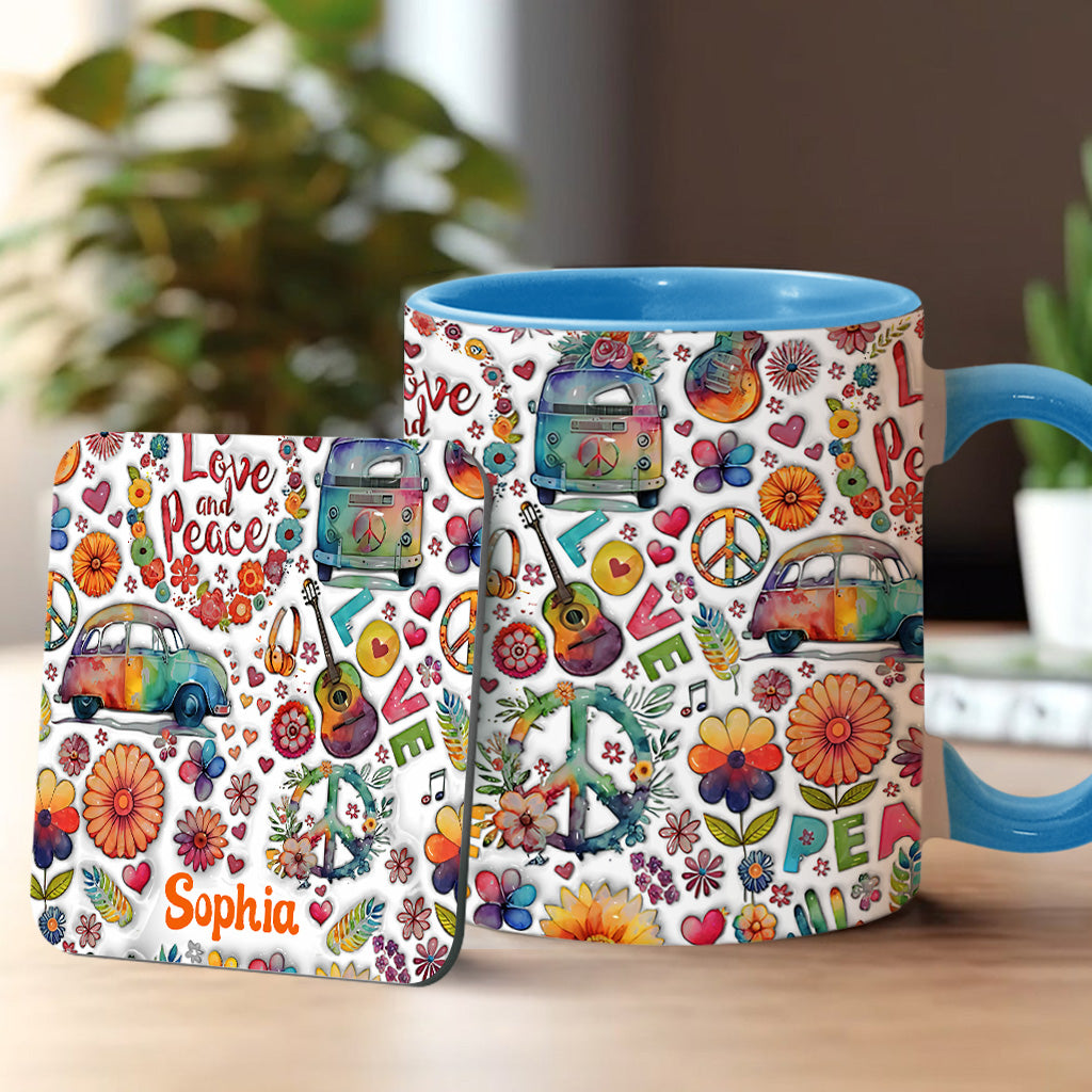 Hippie Soul - Personalized Hippie Accent Mug