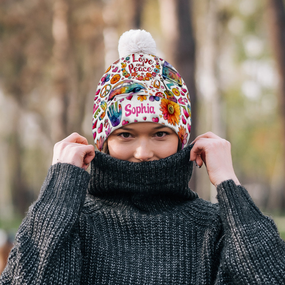 Hippie Soul - Personalized Hippie Beanie Hat