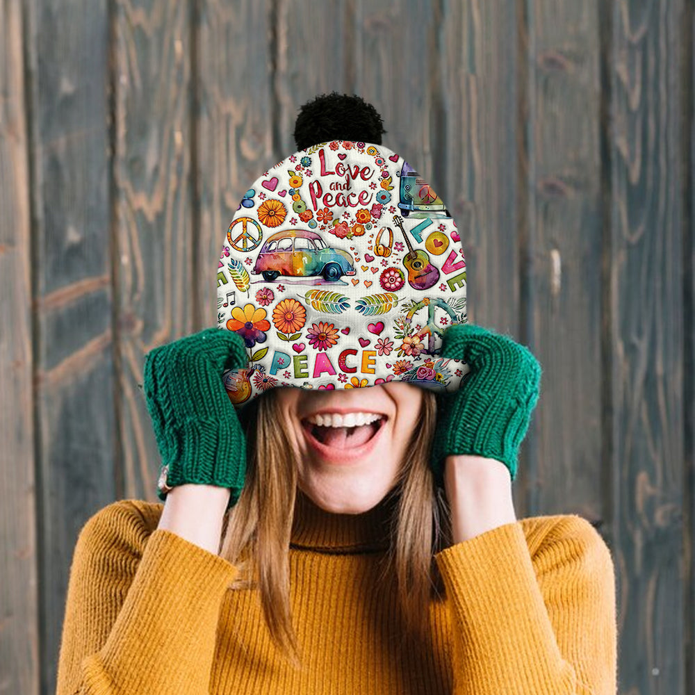 Hippie Soul - Personalized Hippie Beanie Hat