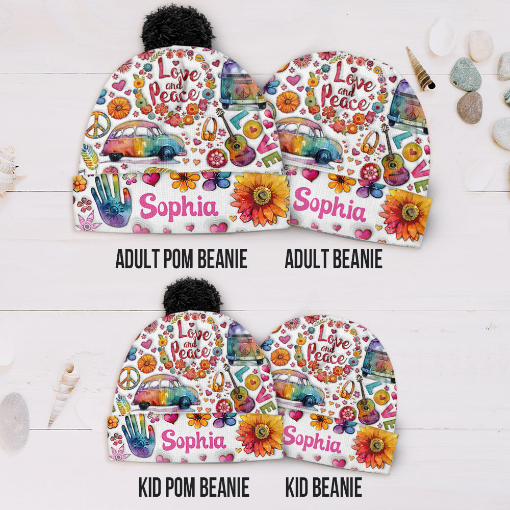Hippie Soul - Personalized Hippie Beanie Hat
