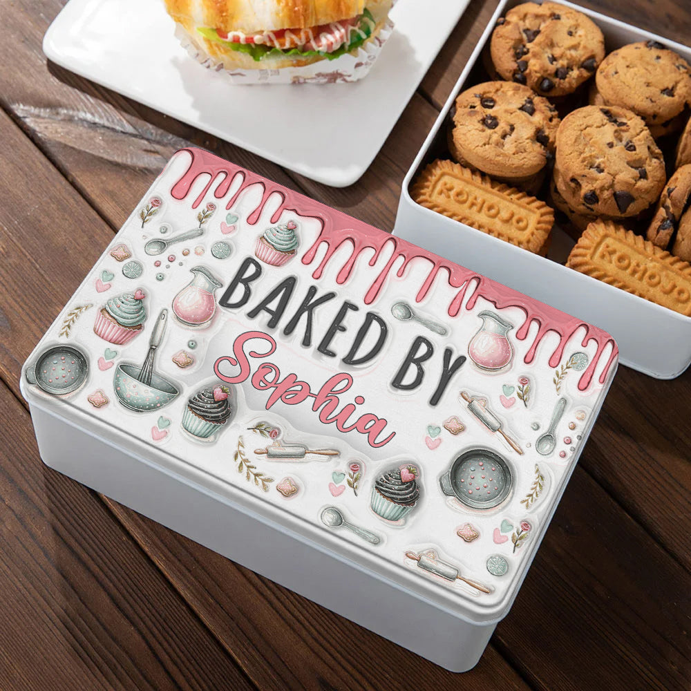 My Baking Tin - Personalized Baking Biscuit Tin