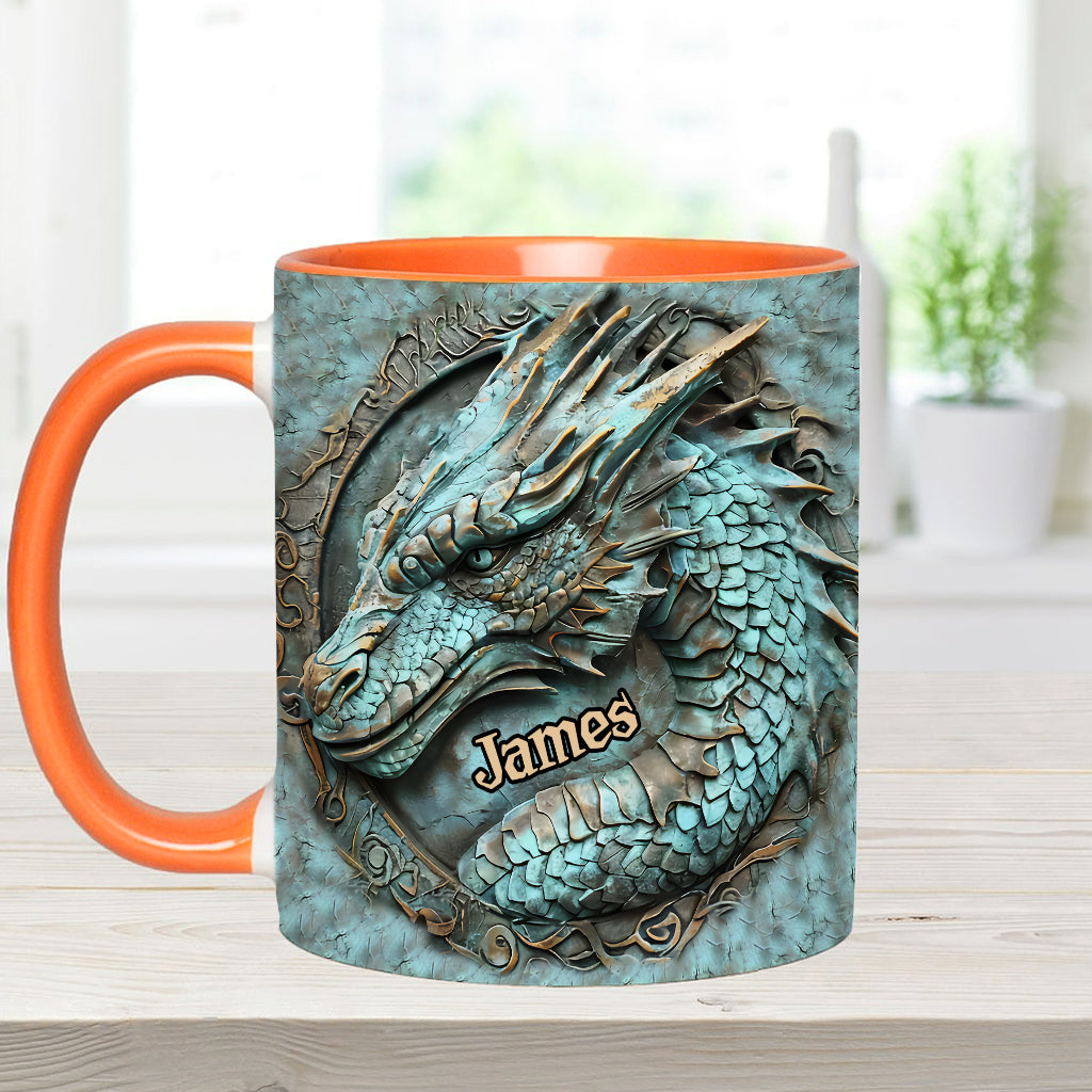 My Spirit Animal - Personalized Dragon Accent Mug