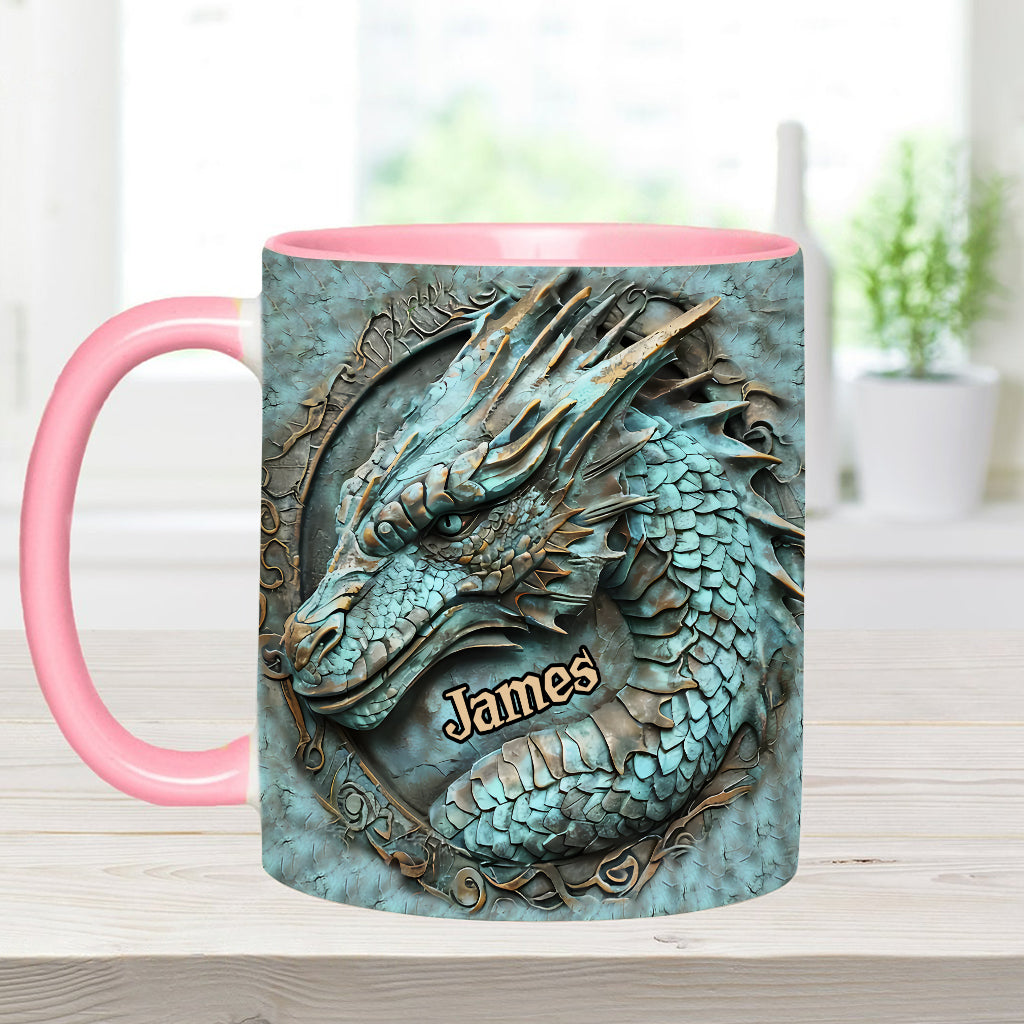 My Spirit Animal - Personalized Dragon Accent Mug
