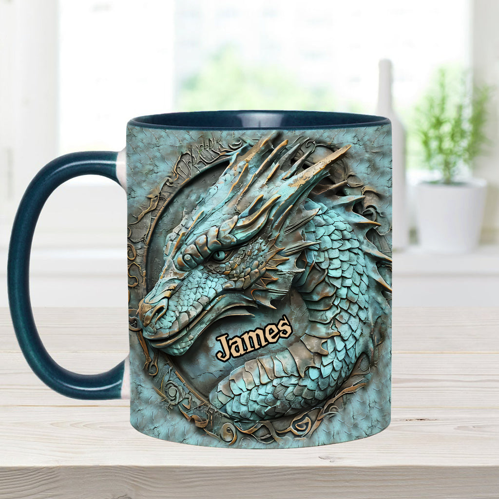 My Spirit Animal - Personalized Dragon Accent Mug
