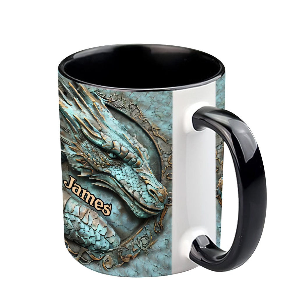 My Spirit Animal - Personalized Dragon Accent Mug