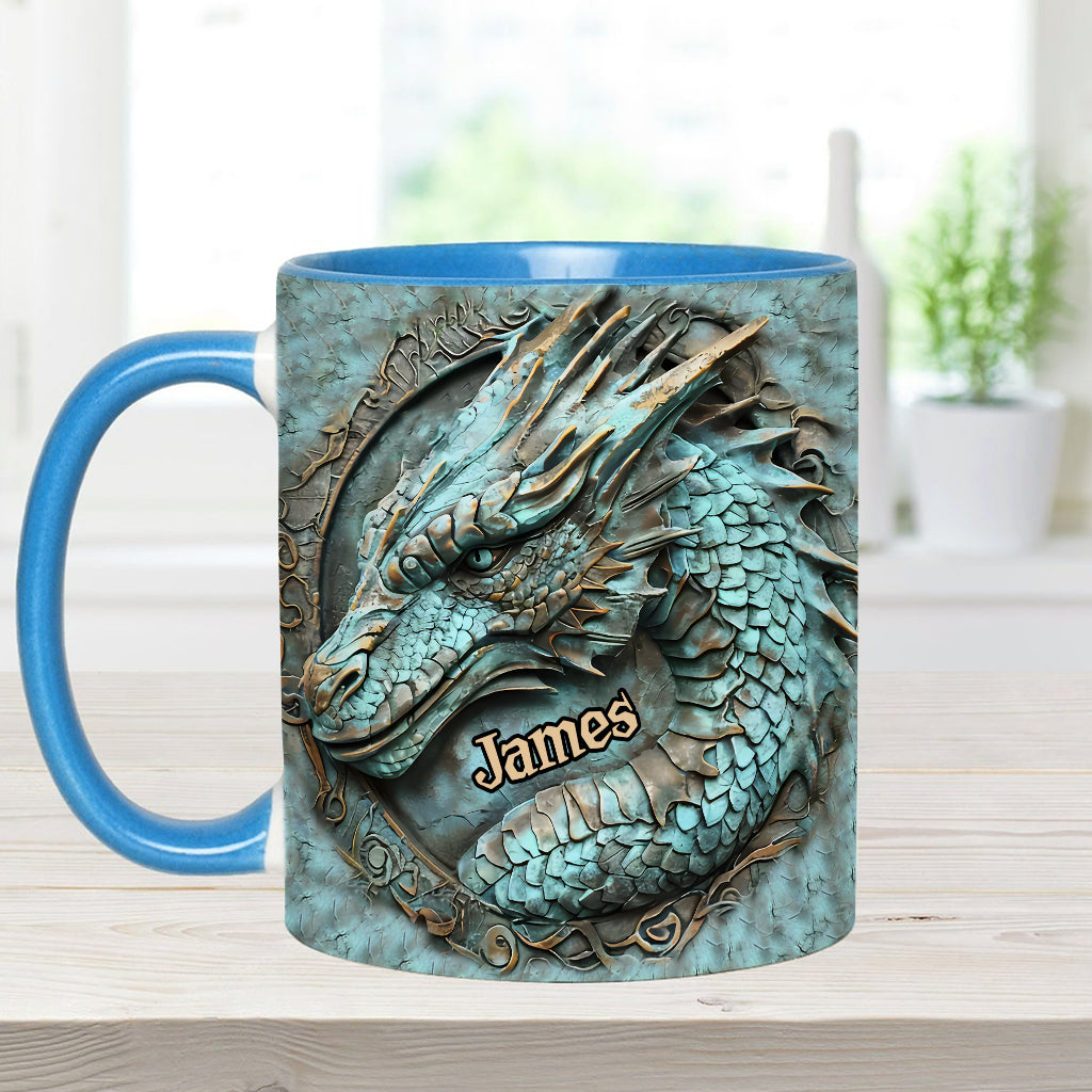 My Spirit Animal - Personalized Dragon Accent Mug
