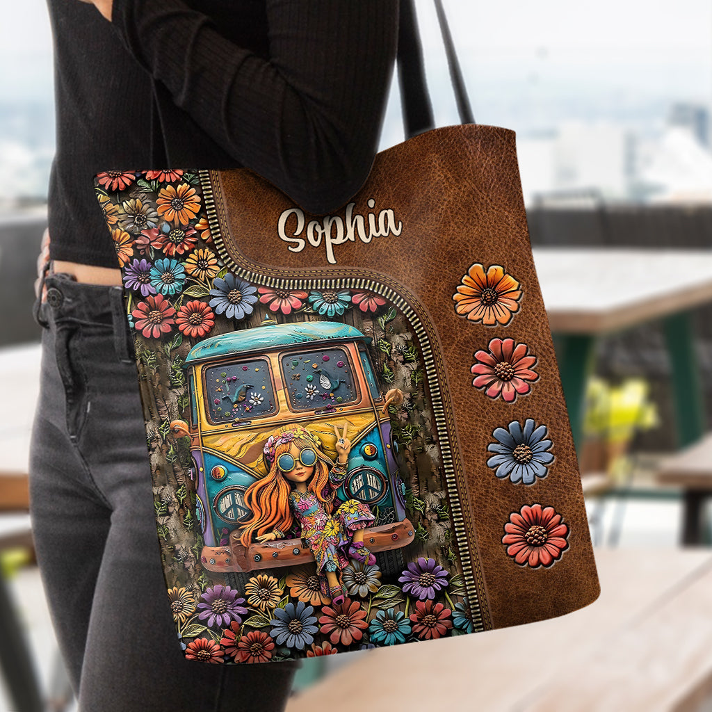 Hippie Soul - Personalized Hippie Tote Bag
