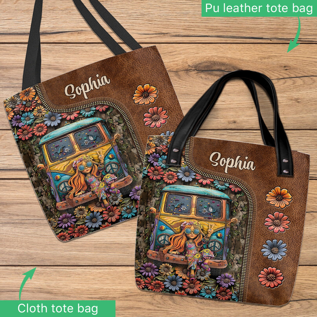Hippie Soul - Personalized Hippie Tote Bag