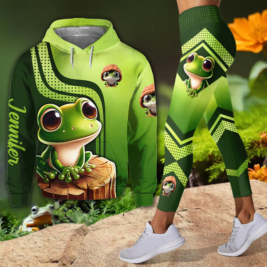 Love Frogs - Personalized Frog Hoodie and Leggings